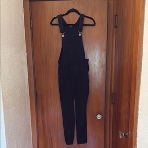 Levi's Black Denim Overalls Casual Style